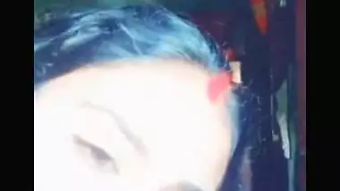 Unsatisfied Bengali Boudi showing boobs on video call