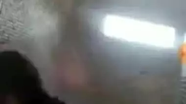 Indian girl takes a shower but she isn't going to interrupt video call