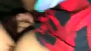 Young newly married BD couple boob sucking sex video