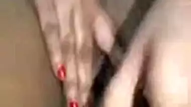 Punjabi Bhabhi Masturbating With Cucumber