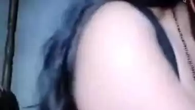 Juicy Bhabhi showing her creamy boobs