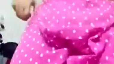 Desi slut takes clothes off making XXX sized knockers and pussy known