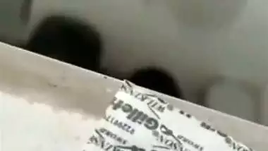 Hot couple fuckiing in public toilet viral spy recording