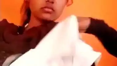 Assamese village girl boobs pressing by lover