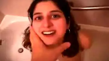 Lovely Indian babe tries Water Sports