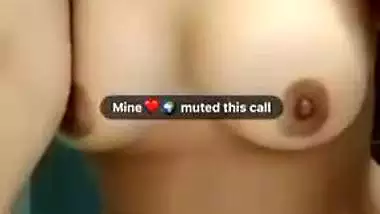 Nude WhatsApp video call of chubby desi girlfriend