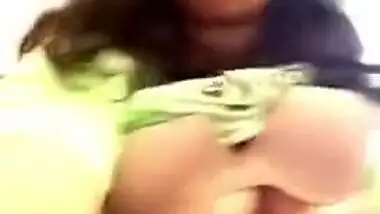 Cumbrous bawdy cleft beauty fingering her bawdy cleft on web camera
