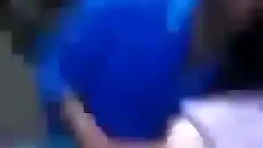 Teen big boob sucking MMS video