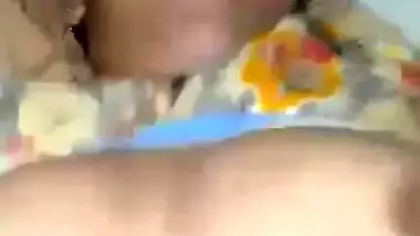 Bhabhi boobs pressing and fucking