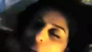 Hot paki babe BJ sucking balls and licking ass of bf with audio