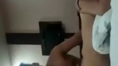 Punjabi couple XXX missionary sex in hotel room