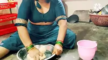Indian Desi Mom's Fuking Hard-core kichen