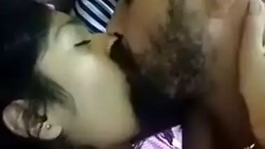 Big guy enjoys romantic sex with his cute GF