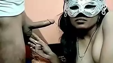 Wife Blowjob in Cam Show