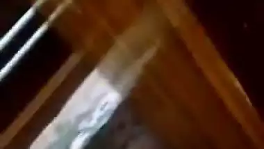 Milking Indian aunty while fucking