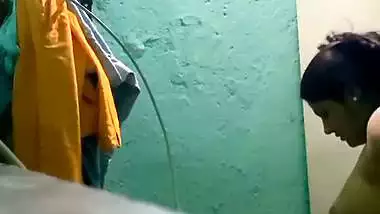 Sexy mom dress change caught by horny son viral MMS