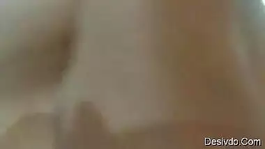 Very horny Indian babe rubbing her black Pussy with her fingers
