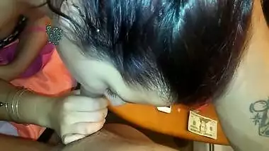 Indian NRI Blowjob